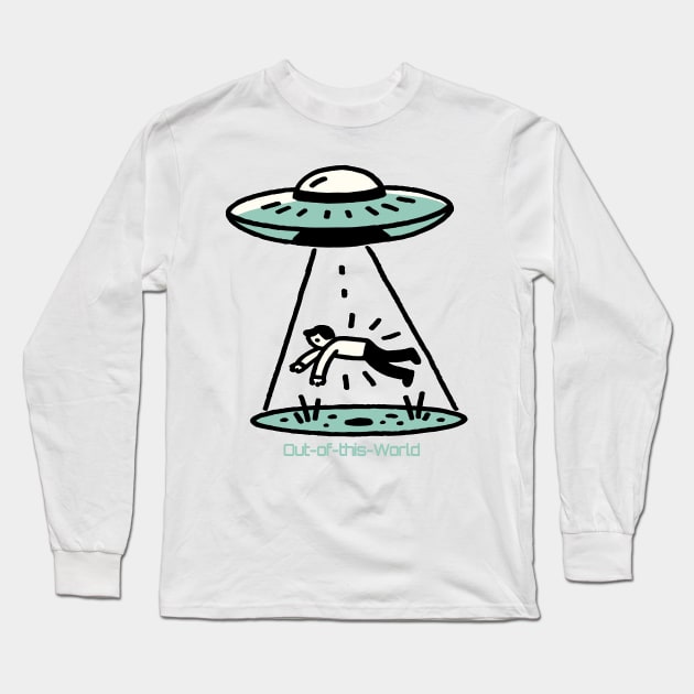 Cosmic Kidnap Long Sleeve T-Shirt by maknatess